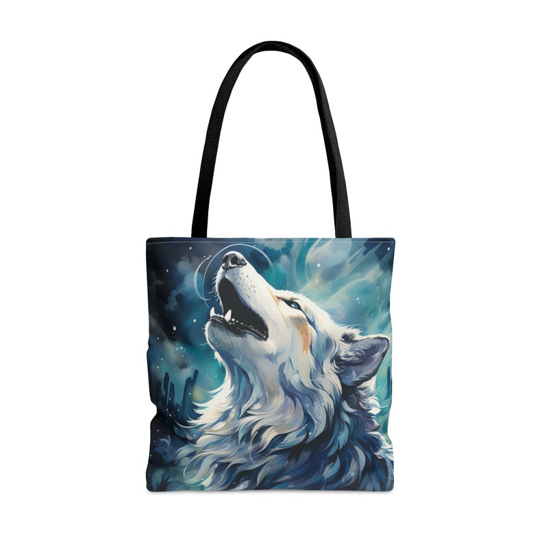 Wolves Tote Bag, Wolf Tote Bag, Gift for Therian Etsy