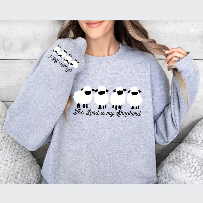 Religious Sweatshirt, Funny Bible Verses, Christian Crewneck Jumper, Inspirational Quote Pullover, God Gifts Clothing, Humorous Faith