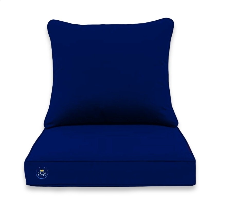 Replacement Rattan Cushions Seat and Back 6 Colours Available Etsy UK