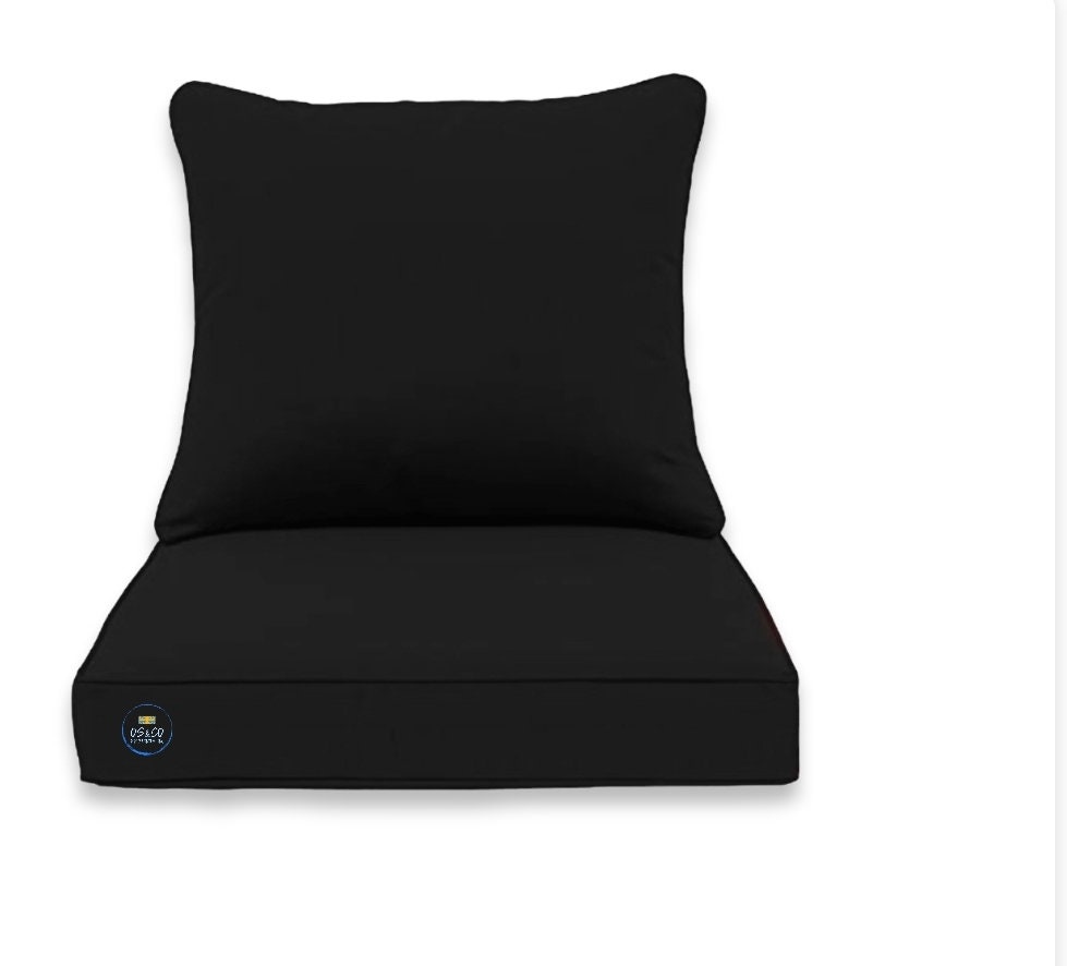 Replacement Rattan Cushions Seat and Back 6 Colours Available Etsy UK