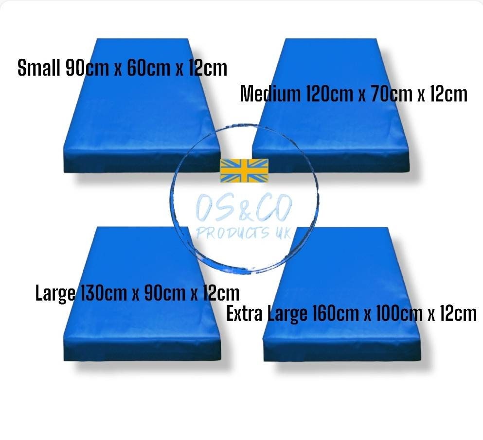 Landing Crash Mats Blue 4 Sizes Available Etsy UK