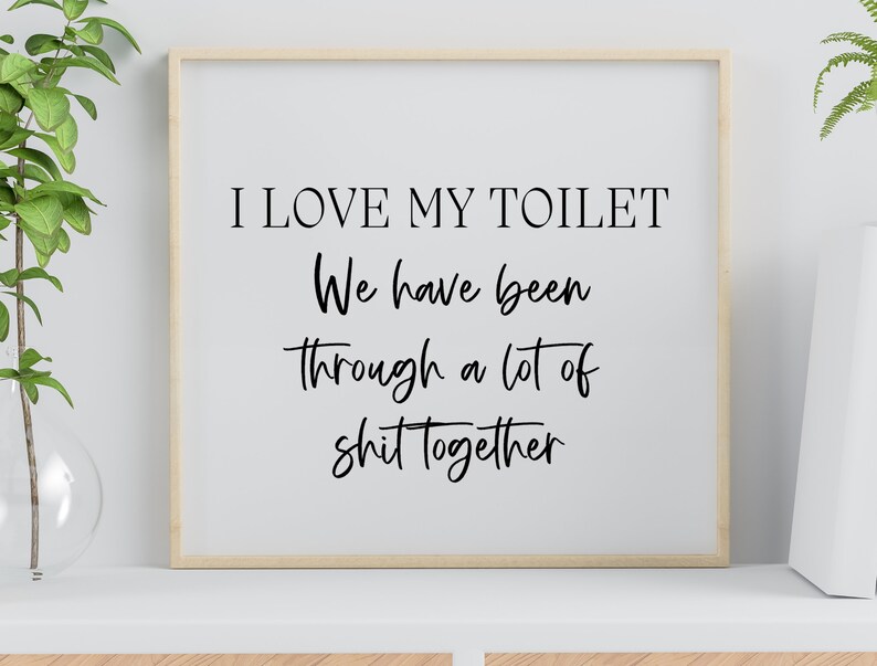 BATHROOM SIGNS, Bathroom Shelf Sign, Funny Bathroom Sign, Adult Humor