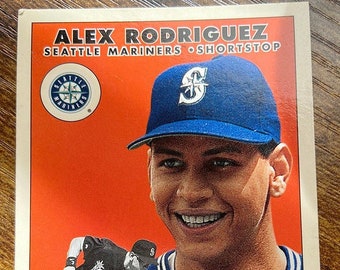 Alex Rodriguz 2000 Fleer playing card