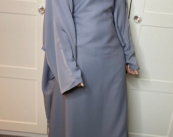 Geschlossene Schmetterling Abaya, Gebets Abaya, Eid Abaya, Bescheidene Kleid, Kimono, Fledermaus Abaya