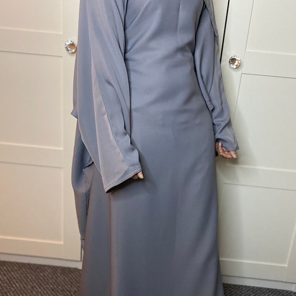 Closed Butterfly Abaya, Prayer Abaya, Eid Abaya, Modest Dress, Kimono, Batwing Abaya