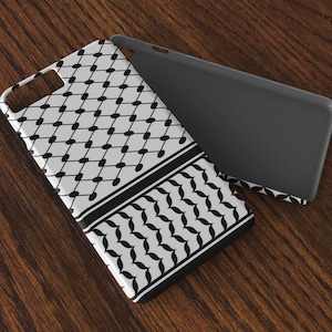 Palestinian Pattern Keffiyeh Hirbawi Hatta Shemagh Tough Phone Case for Samsung, Pixel, iPhone