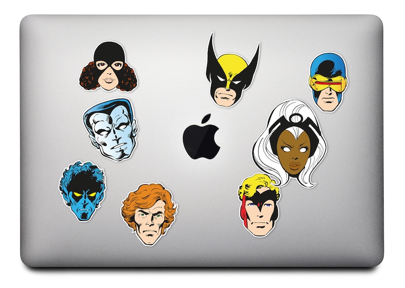 Retro X-men Stickers - Etsy