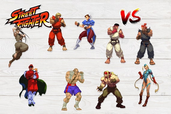 Buy Sticker Set: Street Fighter V Set