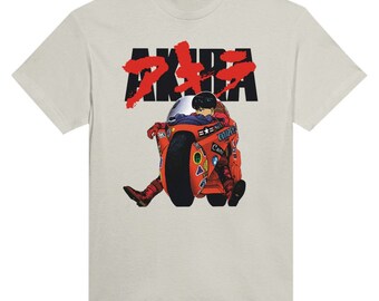 メンズ 希少 ダンダダン Tシャツ AKIRA 金田 バイク 手刷り アニメT XL