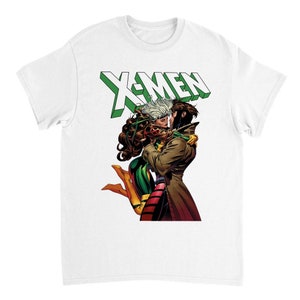 X-Men, Rogue & Gambit - Heavyweight, 100% Cotton, Unisex T-shirt
