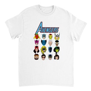 The Avengers - Heavyweight Cotton, Unisex T-shirt