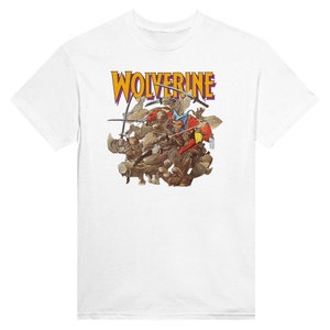Wolverine vs The Hand - Heavyweight, 100% Cotton, Unisex T-shirt