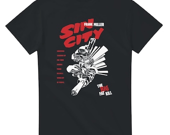 Sin City - The Big Fat Kill - - Heavyweight 100% Cotton, Unisex T-shirt