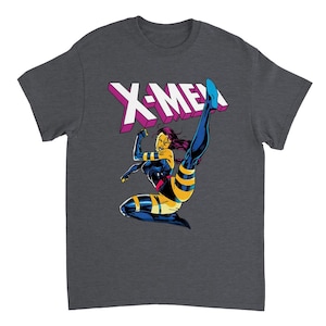 X-Men, Psylocke - Heavyweight, 100% Cotton, Unisex T-shirt