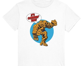 The Thing, It's Clobberin' Time! - Heavyweight, 100% Cotton, Unisex T-shirt
