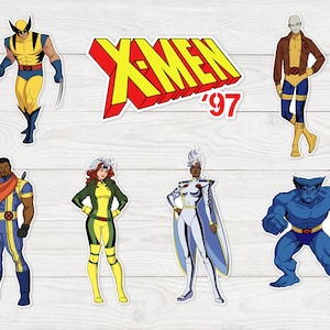 X-Men '97 stickers - set 1