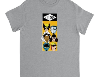X-Men Corner Box - Heavyweight Cotton, Unisex T-shirt
