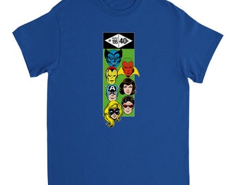 The Avengers Corner Box - Heavyweight, 100% Cotton, Unisex T-shirt