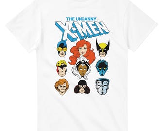 The Uncanny X-Men - Heavyweight Cotton, Unisex T-shirt