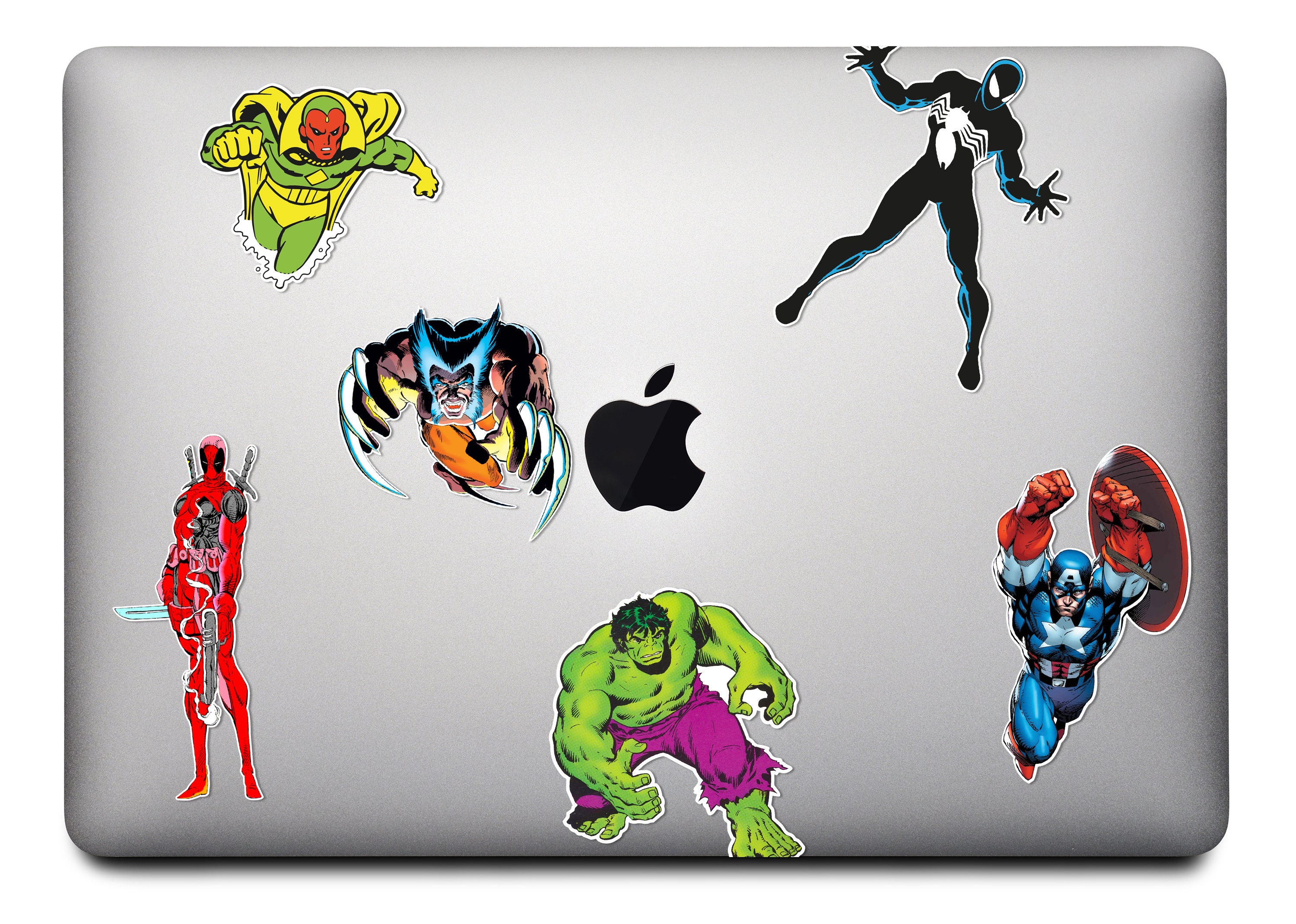 Marvel Classic Pose Stickers - Set 1 - Etsy Canada
