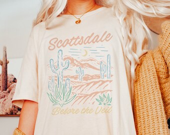 Scottsdale Before the Veil, Scottsdale T-Shirt, Scottsdale Bachelorette Shirt, Bachelorette Tee, Scottsdale Party Favors, Arizona Bach