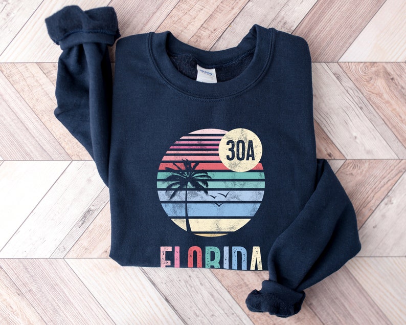 Rosemary Beach Sweatshirt Seacrest Beach Sweatshirt 30A Etsy