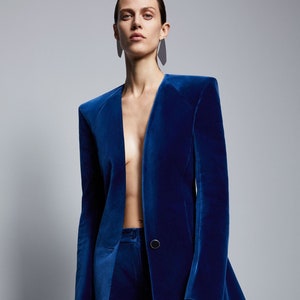 Next velvet suit womens top