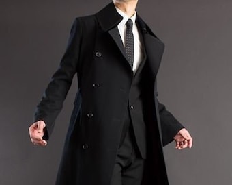 黒 スエード ダブルブレスト ロングコート Max Mara マックスマーラ S MAX MARA レディース コート CAPI