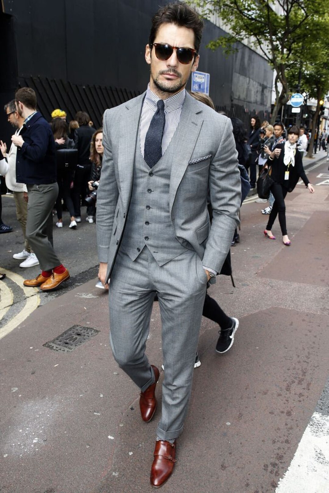 Men Suit 3 Piece Grey Suits For Men Slim Fit Suits tuxedo Suits 