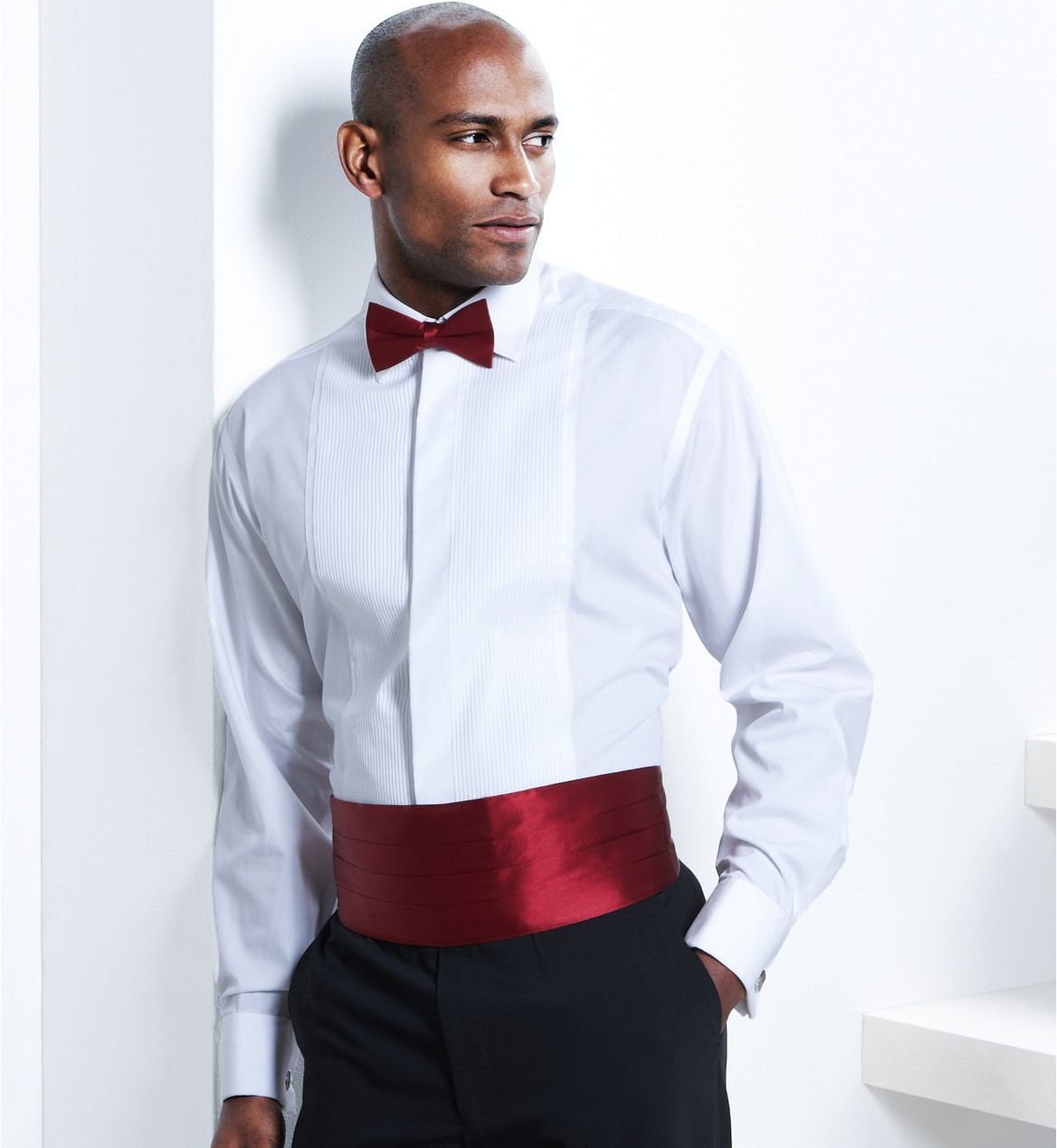 ASOS DESIGN skinny tuxedo pants with satin side stripe in red  ShopStyle