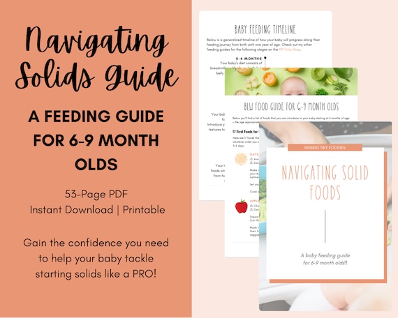 Solid Feeding Stages Guide for Babies