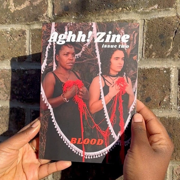 Ahhh ! Zine Numéro 02 - Sang. Féminisme, Amour de soi, Émancipation, Menstruation, Période, Ancêtres, Tabou, Art féministe, Queer, zines, Cadeau