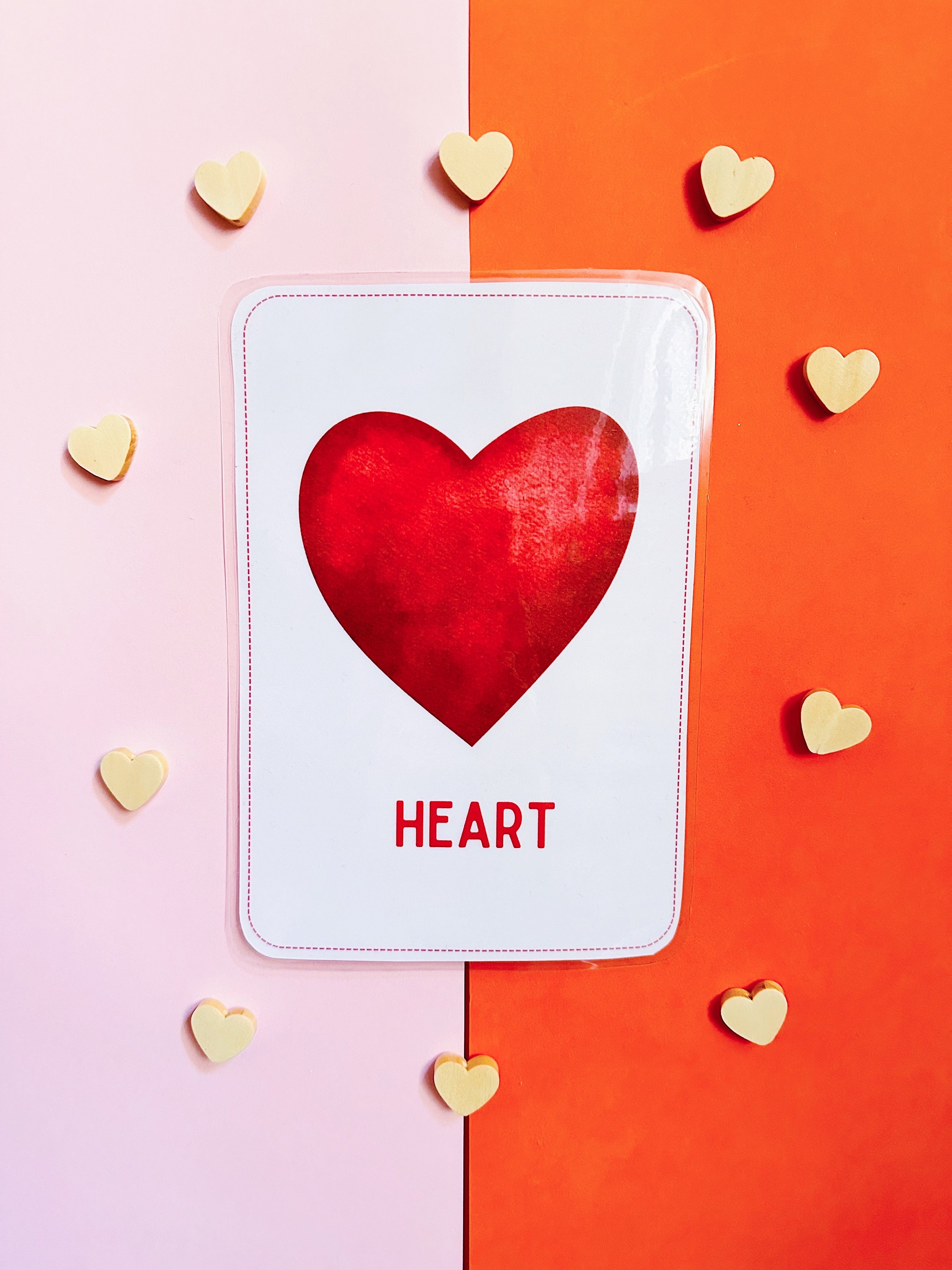 Printable Valentine's Day Flashcards, Valentine Flashcards for Kids ...