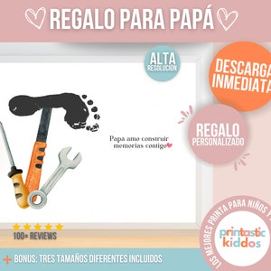 Tarjeta del día del padre, cartão de dia dos pais em espanhol, cartões de pai espanhóis, Tarjeta Para Papá, presente de Día del padre, Regalos para papá niños