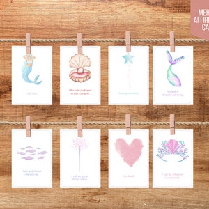 Printable Affirmation Cards For Kids, Motivational Cards, Positivity Cards, Daily Affirmation, Kids Positivity Cards, Kids Affirmation Cards