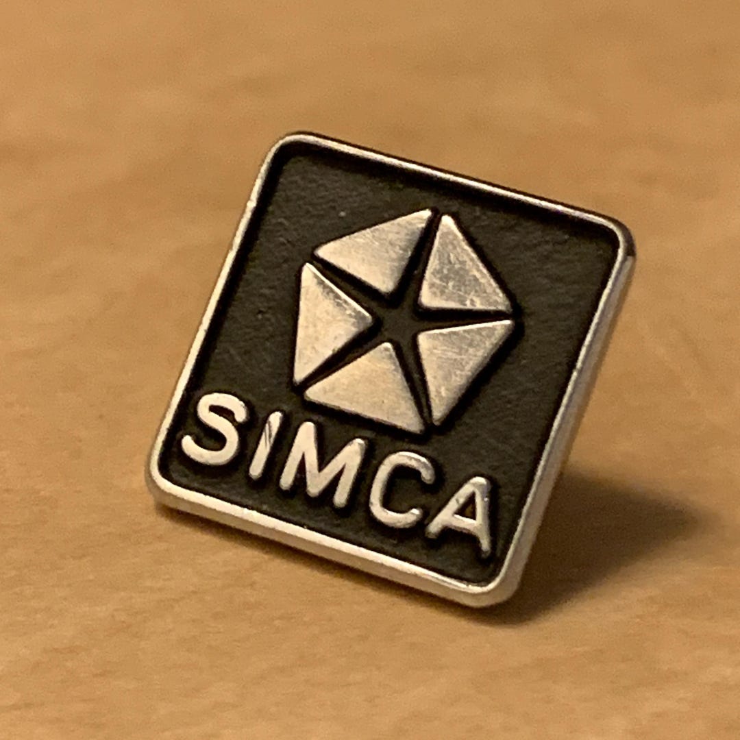 Original Simca Logo Badge Lapel Pin - Etsy