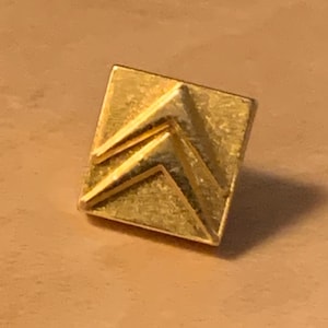 Spilla da bavero con logo Citroen dorato classico
