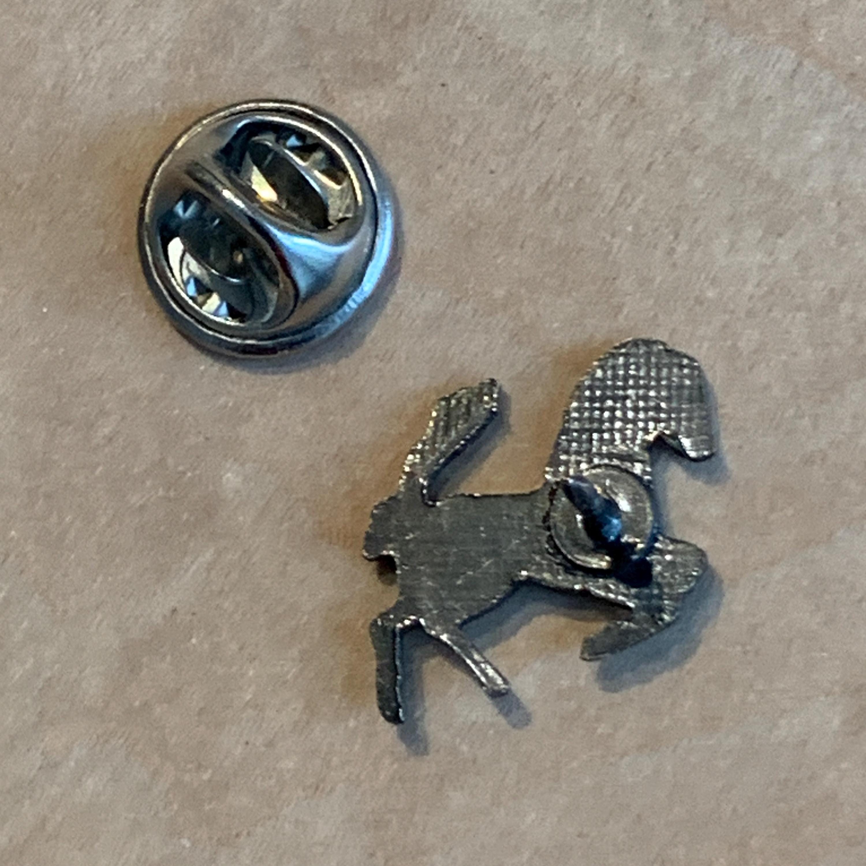 PinMart Antique Silver Grizzly Bear Zoo Animal Lover Lapel