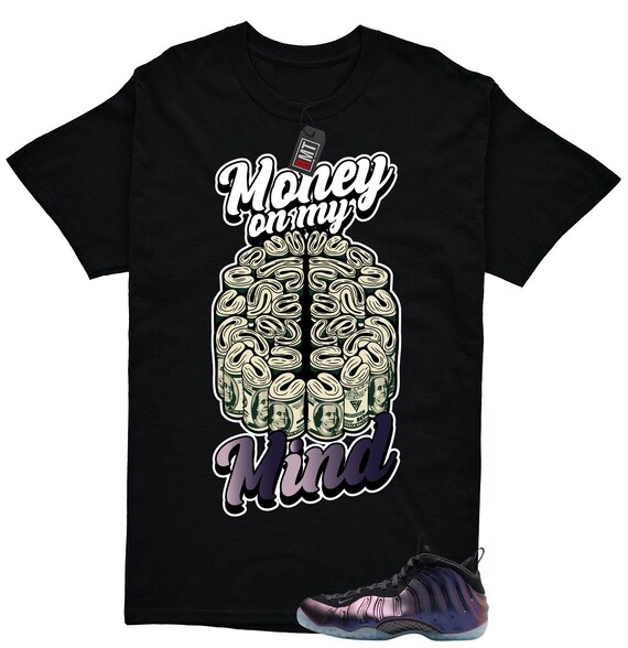 Eggplant Foamposites Matching Shirt Money Sneaker Shirt to Match Foamposite Eggplant