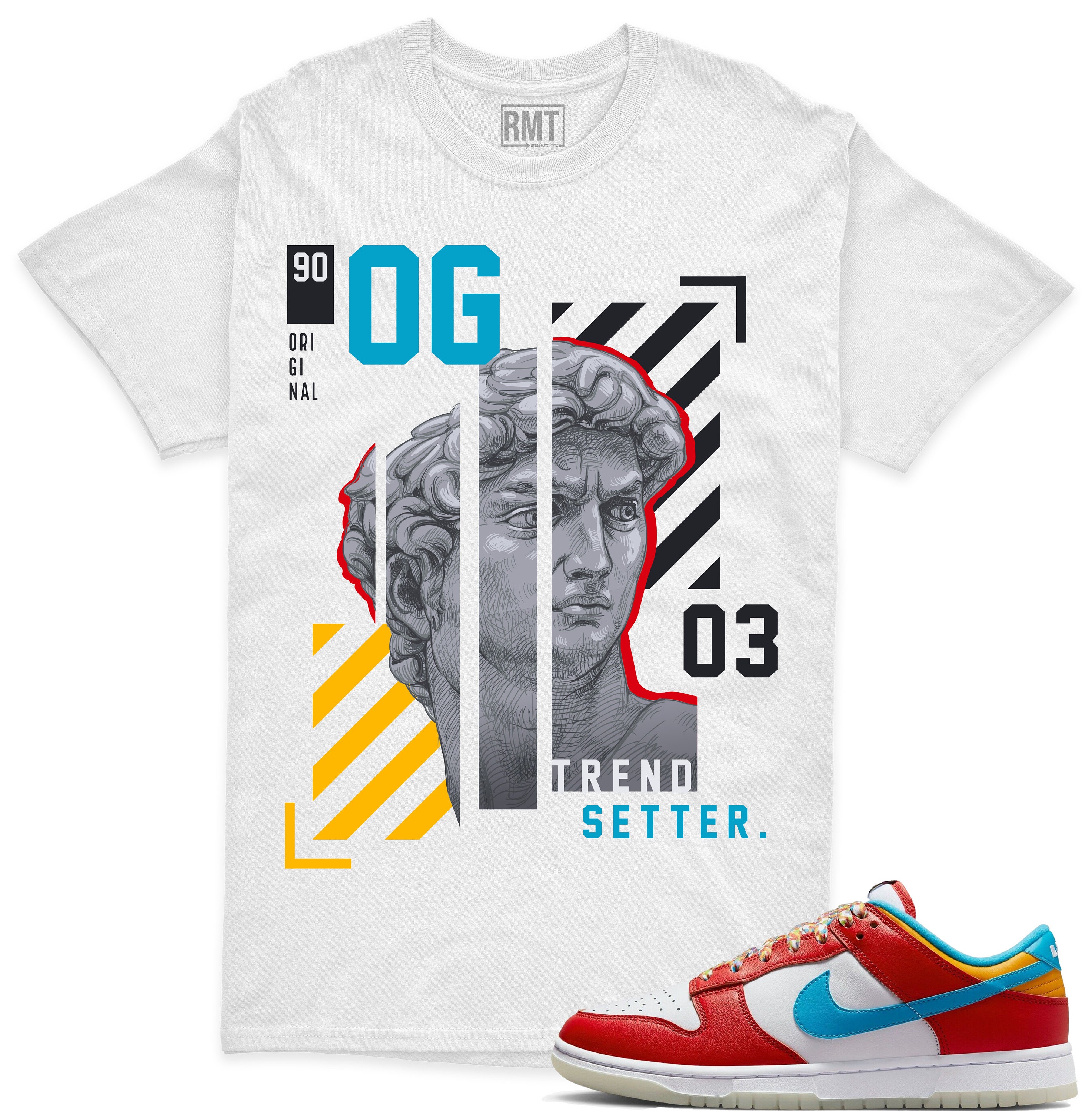 Fruity Pebbles Dunk Matching Shirts Trend Setter Matching Dunk Low QS Lebron James Fruity Pebbles Etsy Canada
