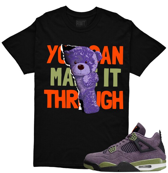 canyon purple 4s shirt