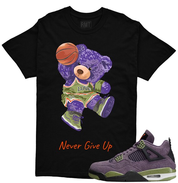 jordan 4 canyon purple shirt