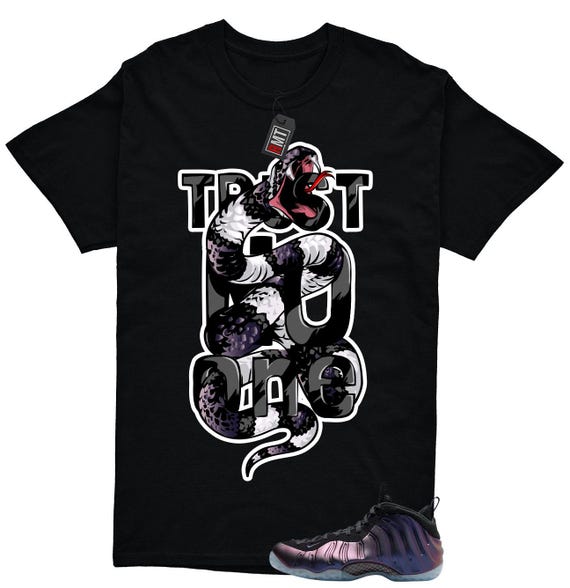 Eggplant Foamposites Matching Shirt Trust No One Sneaker Shirt to Match Foamposite Eggplant Etsy UK