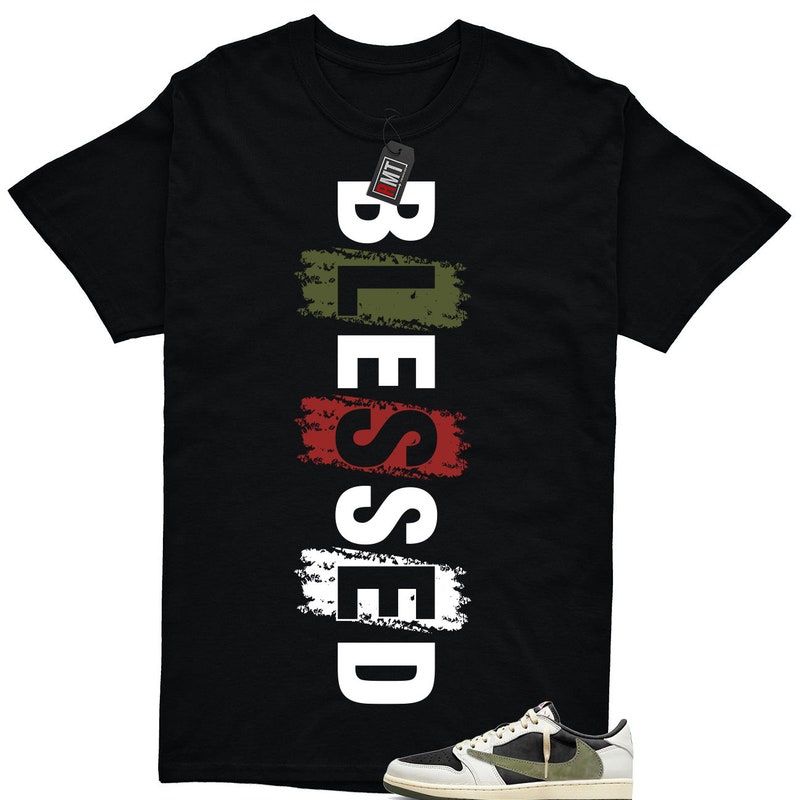 travis scott jordan 1 matching shirt