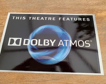 DOLBY ATMOS Home Cinema-bord - geborsteld zilver aluminium