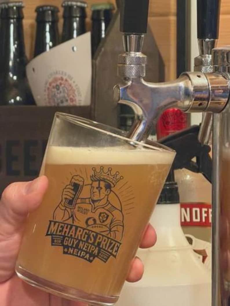 Groot uitgesneden houten Guinness Bar-bord. afbeelding 10