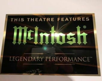 McIntosh Home Cinema-bord
