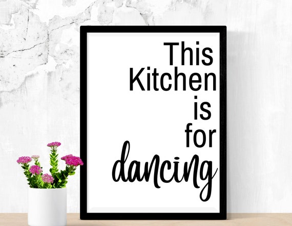 Kitchen Sign Printable Kitchen Sign Digital Kitchen Sign - Etsy