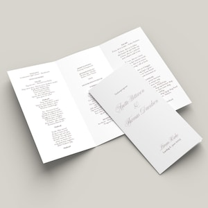 May include: A wedding order of service with a white background and black text. The program includes the names of the bride and groom, Anette Pettersen and Thomas Davidson, and the date of the wedding, Saturday, 6th June 2023. The program also includes the order of service for the wedding ceremony, including hymns, readings, and prayers.