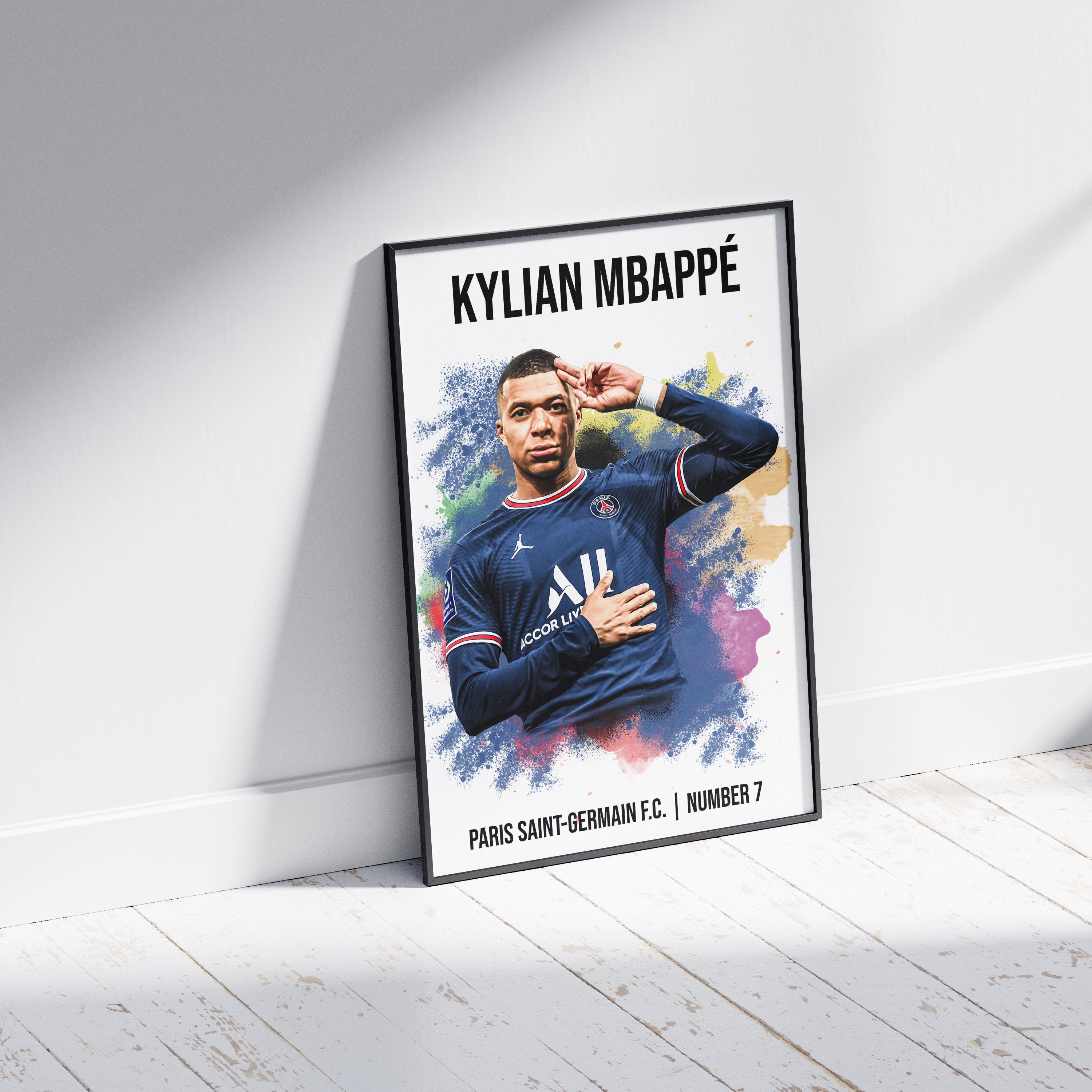 Kylian Mbappe USA World Cup 2022 Qatar world cup Poster